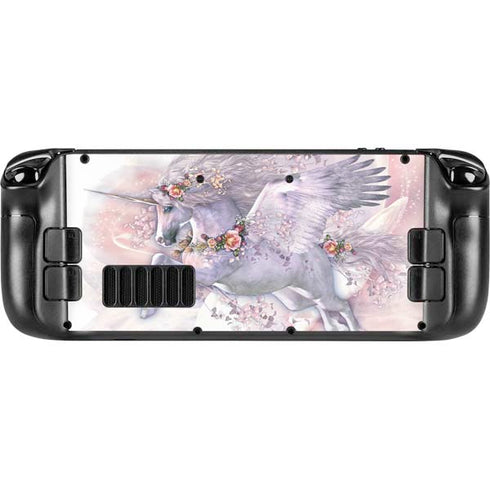 Laurie Prindle Spring Flight Unicorn Steam Deck Handheld Gaming Computer Skin